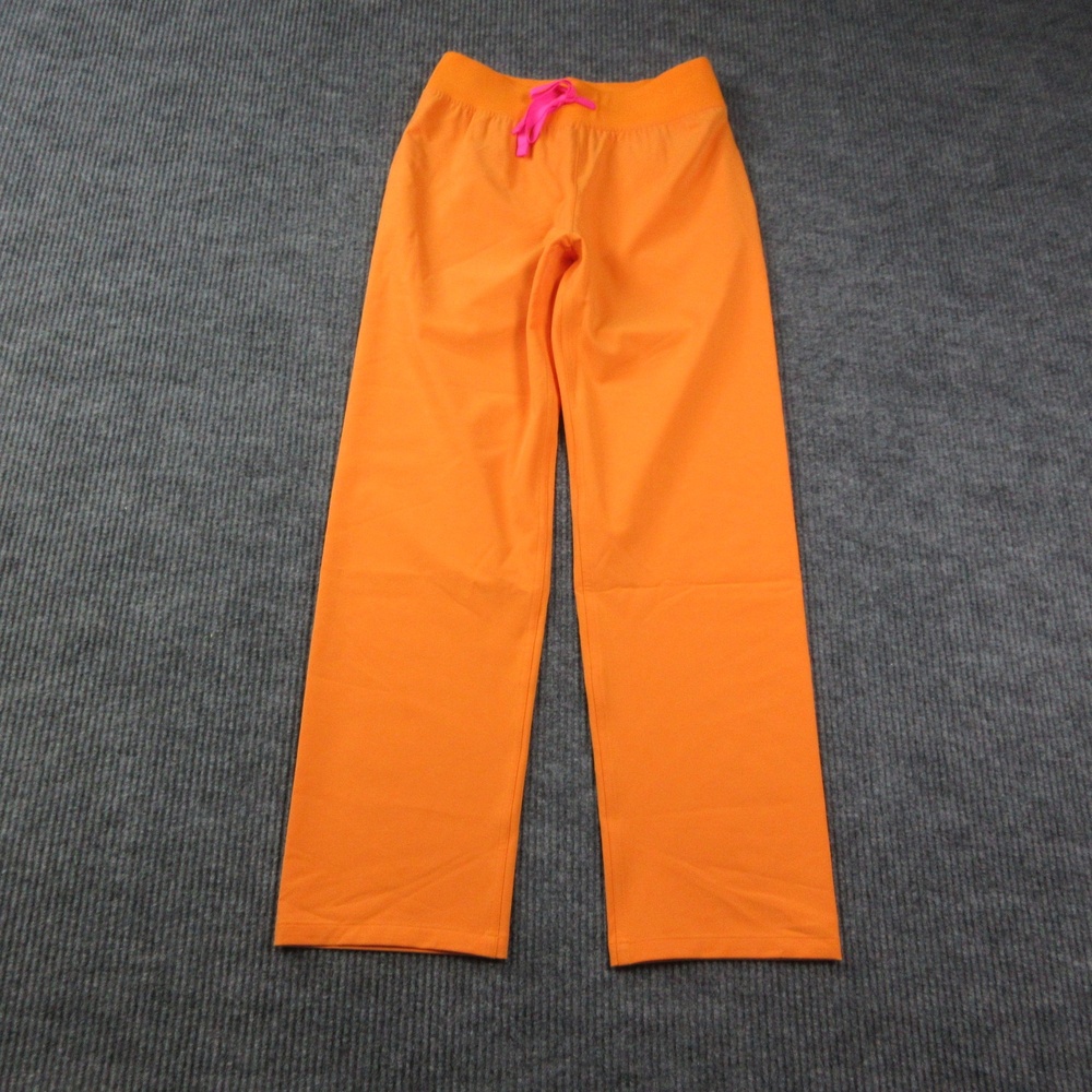 FIGS Pants Womens S Orange Livingston High Waisted Straight Scrubs 27x29.5* NWT